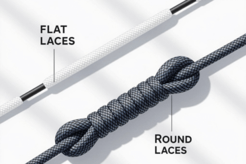 Flat vs Round Shoelaces: Which One Should You Choose?
