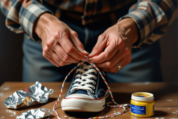 No tools? No problem—replace shoelace aglets without tools using simple DIY methods.