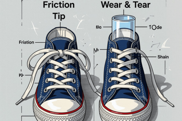 Why shoelaces fray and how to prevent it with tips to reduce friction and wear