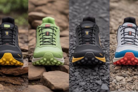 Best trail running shoes for men with rugged outsole grip designed for rocky and rough terrain running