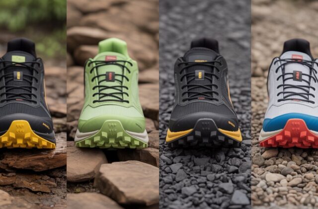 Best trail running shoes for men with rugged outsole grip designed for rocky and rough terrain running