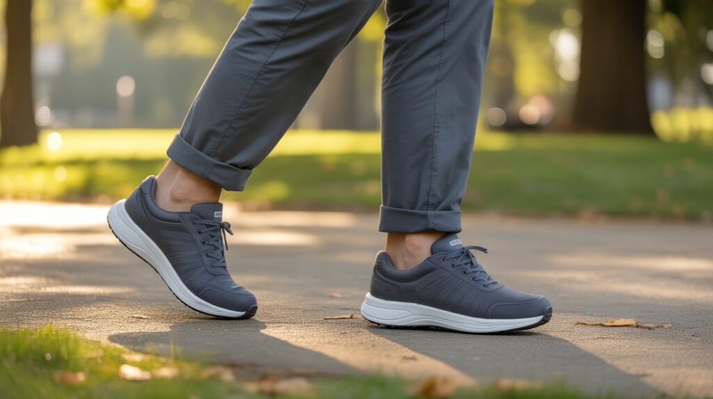 Best diabetic shoes for men for walking comfortably outdoors without foot pain